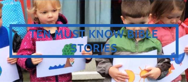 ten must know bible tgis one Christian Values in Education, CVE Scotland