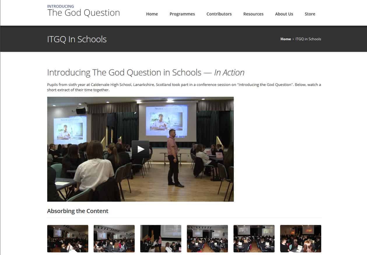 ITGC in Schools Christian Values in Education, CVE Scotland