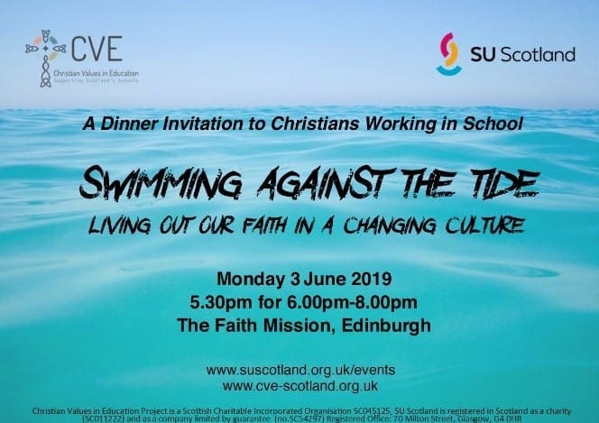 Faith in a changing culture, Scripture Union and Christian Values in Education, CVE Scotland