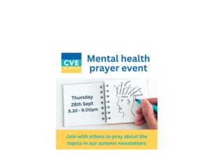 Mental health prayer event