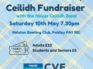 CVE Scotland 10th Anniversary Ceilidh Fundraiser