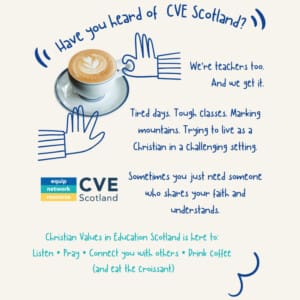 new CVE Scotland flyer